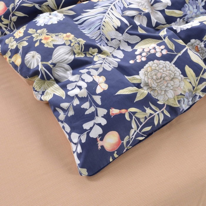 Катарина (синия) Комплект постельного белья сатин 7Е