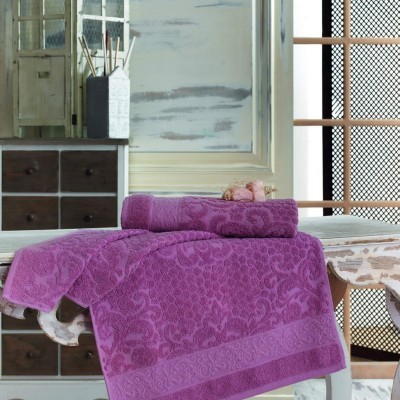 ANJI (гр.роз) 70х140 Полотенце Жаккард