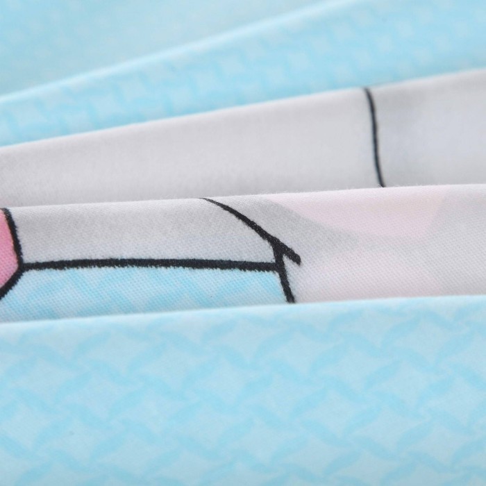 Веселый слоник (голубой) Комплект постельного белья детский