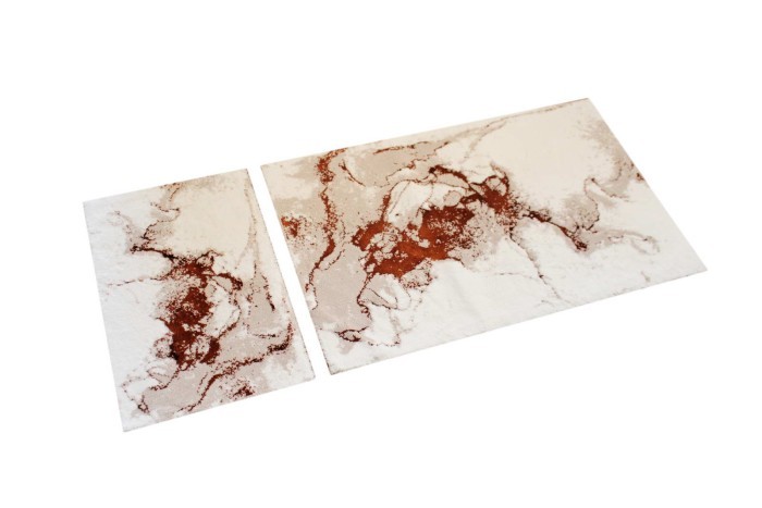 Marty №2 Набор ков. для ванной 60х100 и 40х60