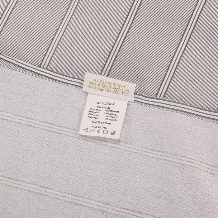 Бильбо (новый) Комплект постельного белья сатин Евро 4н