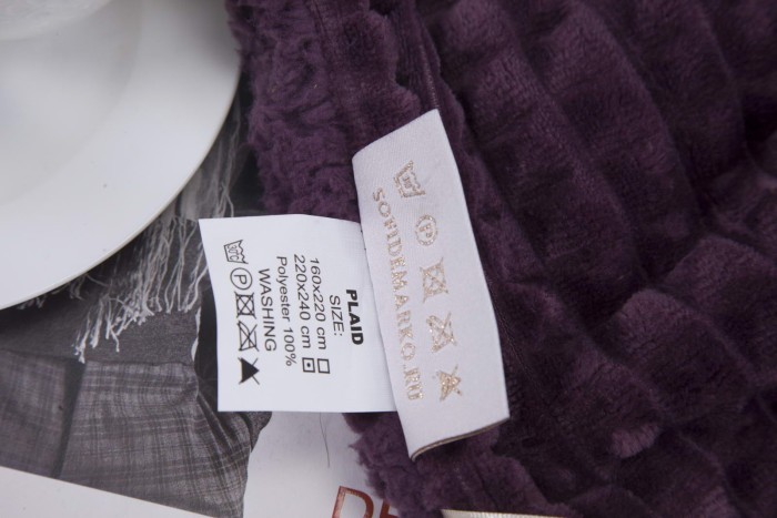 Fantastic №7 (фиолет) Покрывало 220х240