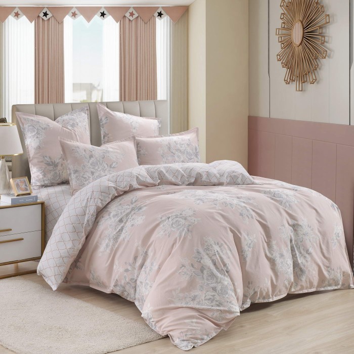 Дебюсси (розовый) Комплект постельного белья сатин 7Е