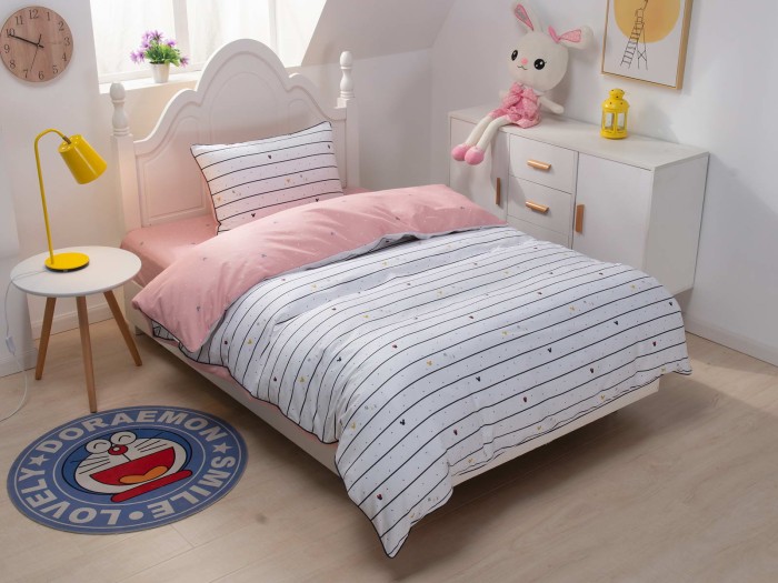 Микки (розовый) Комплект постельного белья Детский