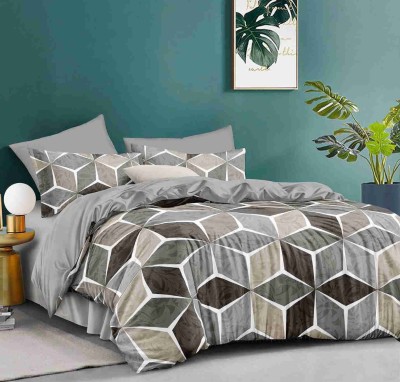 Комплект постельного белья Евро Сатин печатный 70х70-2шт и 50х70-2шт CA-6-737