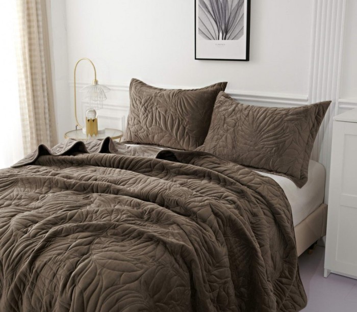 Глория (кофе) Покрывало 240х260