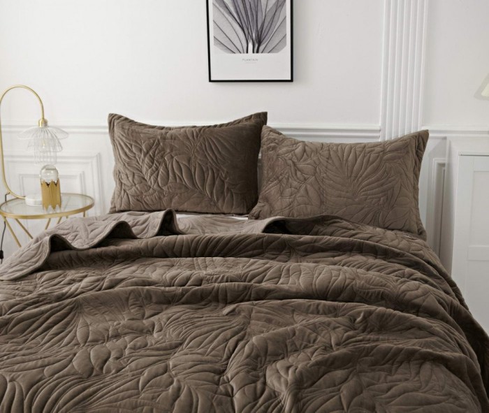 Глория (кофе) Покрывало 240х260