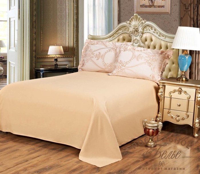 Лукреция №17 Жаккард Евро Комплект постельного белья