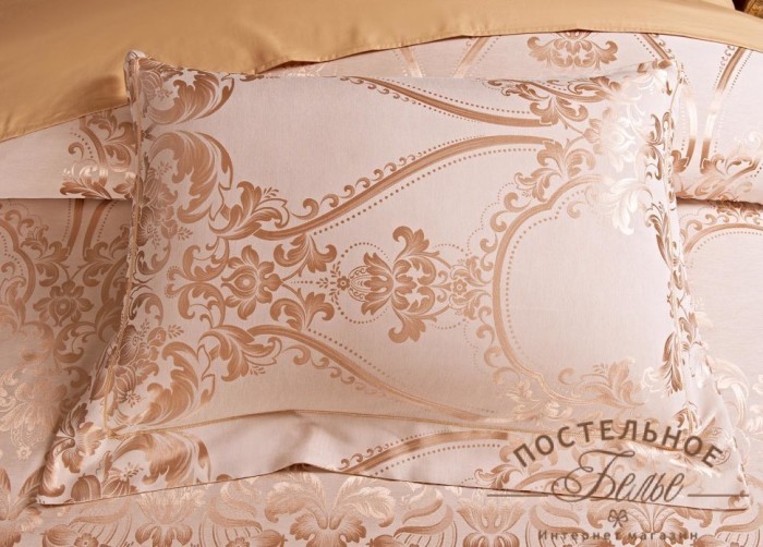 Лукреция №17 Жаккард Евро Комплект постельного белья