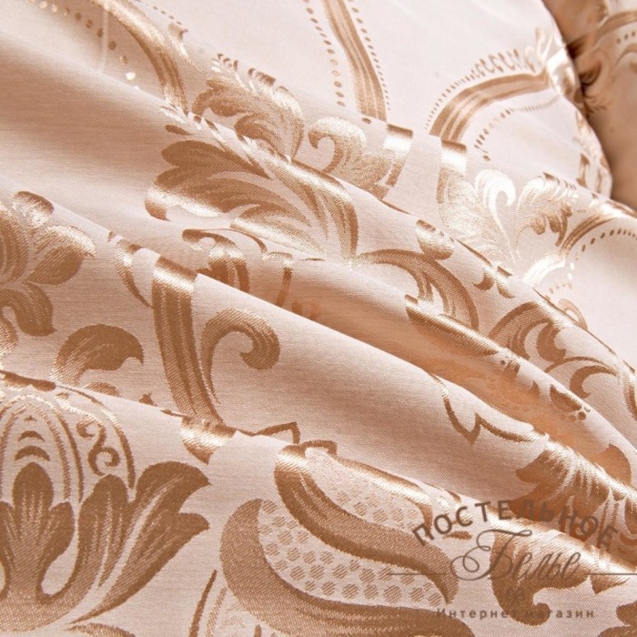 Лукреция №17 Жаккард Евро Комплект постельного белья