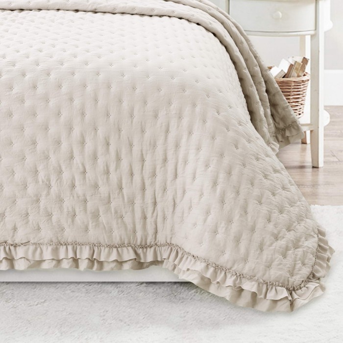 Фрау (крем) Покрывало 230х250