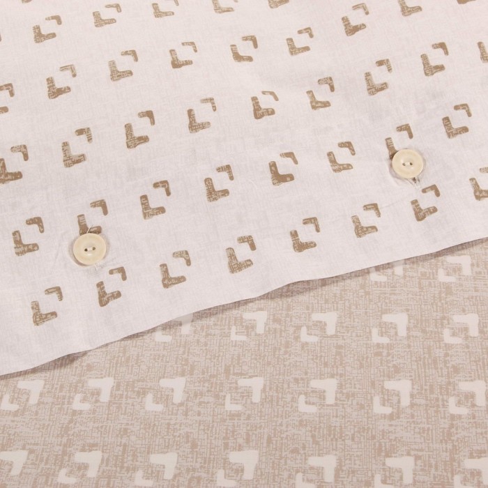 Николас №12 Комплект постельного белья сатин Евро 4н