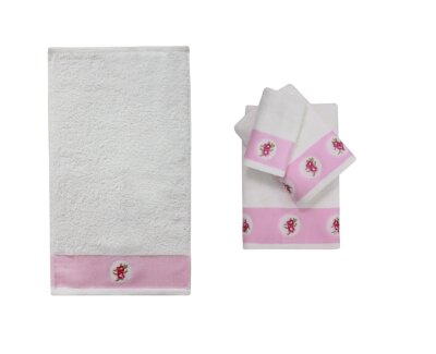 Полотенце банное ROSSO Pink (розовый)  50x100