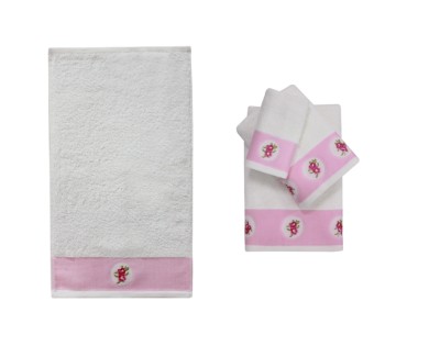 Полотенце банное ROSSO Pink (розовый)  50x100