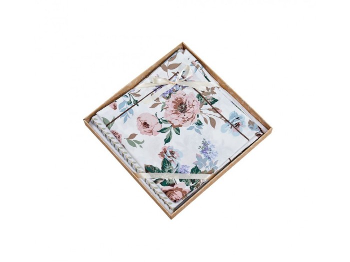 Комплект простыни с наволочками Asabella 1732-3P хлопок