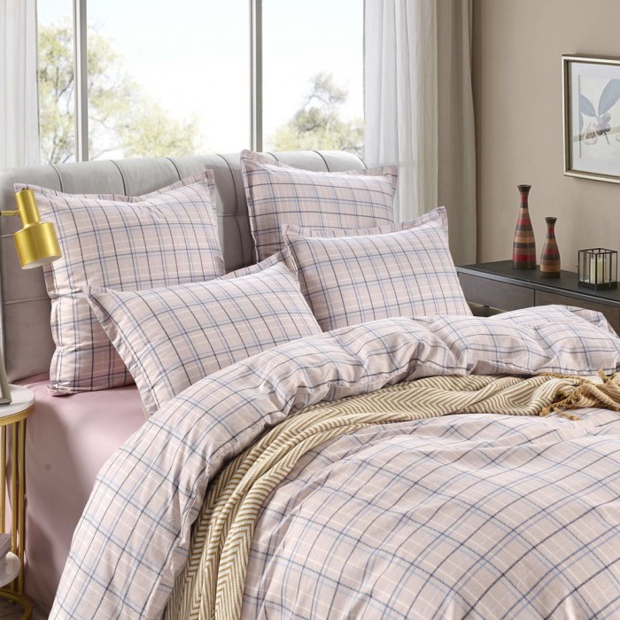 Фаби (розовый) Комплект постельного белья сатин 1.6