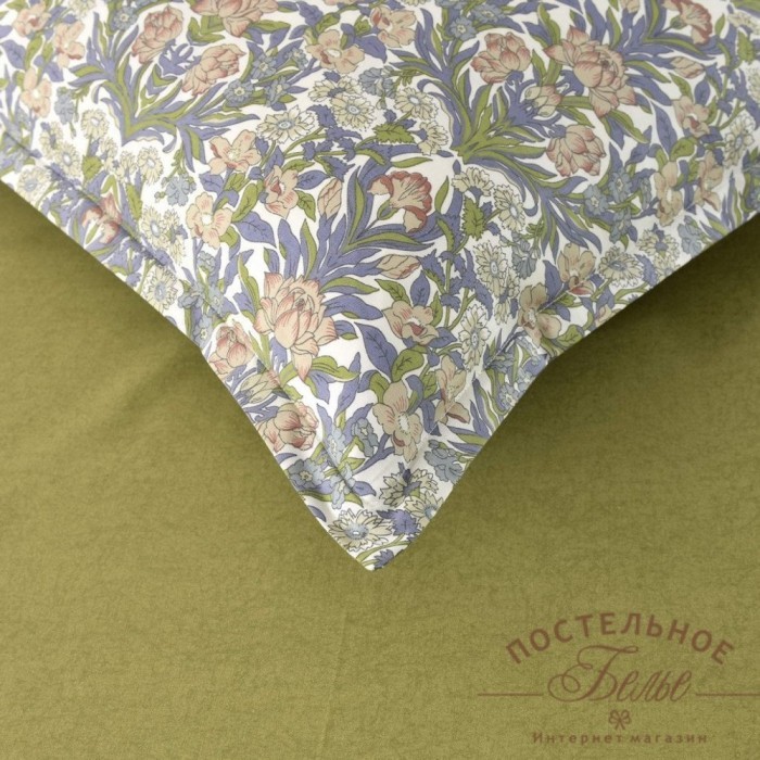 Лив Комплект постельного белья сатин Евро 4н