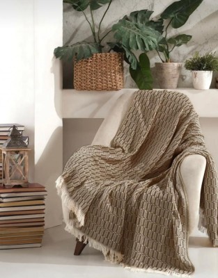 Покрывало MARIN цвет коричневый 170 х 200 см