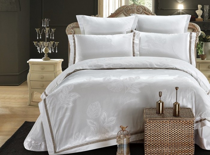 Постельное белье Cristelle Venice TJ114-57 семейное 4 наволочки