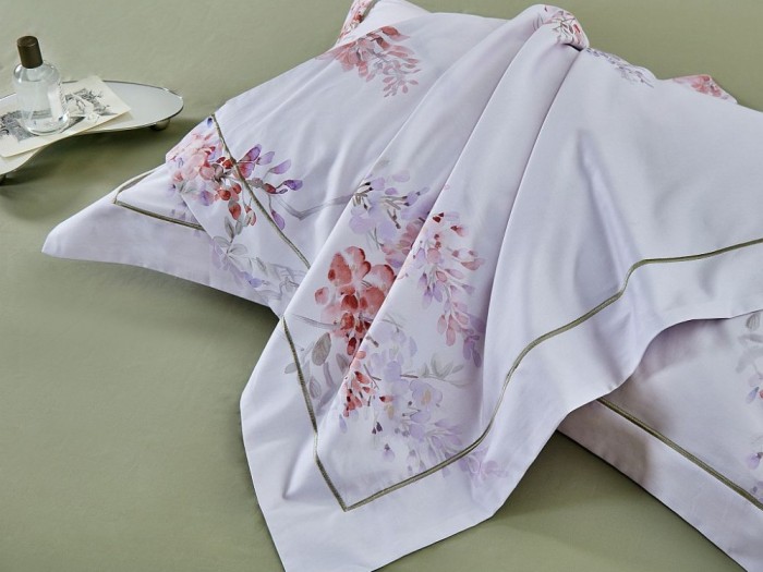 Комплект постельного белья 1,5-спальный, египетский хлопок Premium 2369-4S 