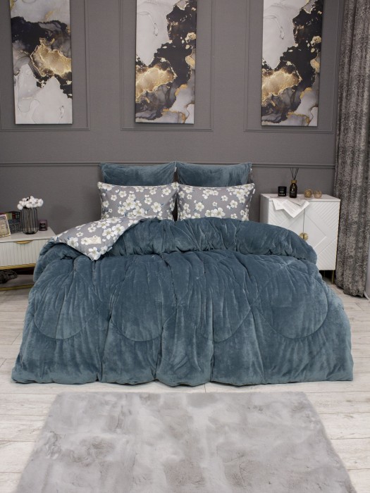 Комплекты для сна Зара (изумруд жемчуг) АВС Cotton Полуторный