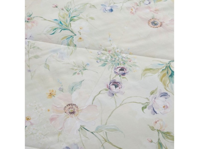 Комплект с летним одеялом из сатина с лазерной печатью 160х220 см, 2337-OSPS