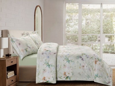 Комплект с летним одеялом из сатина с лазерной печатью 160х220 см, 2337-OSPS