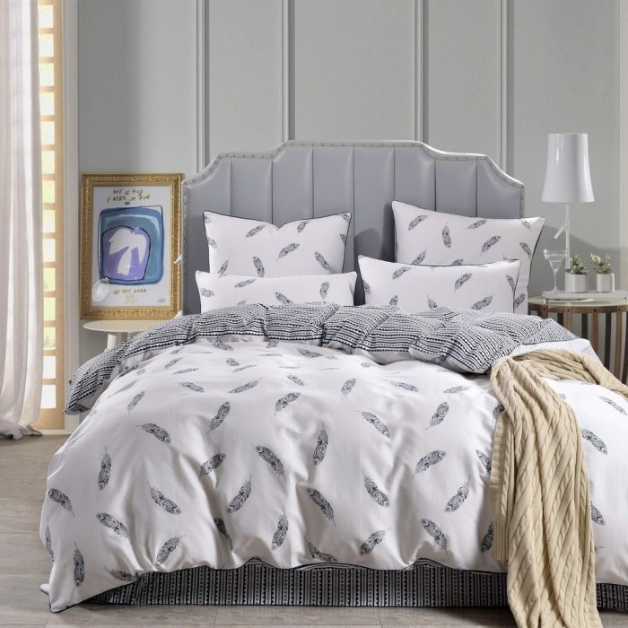 Сири Комплект постельного белья сатин Евро 4н