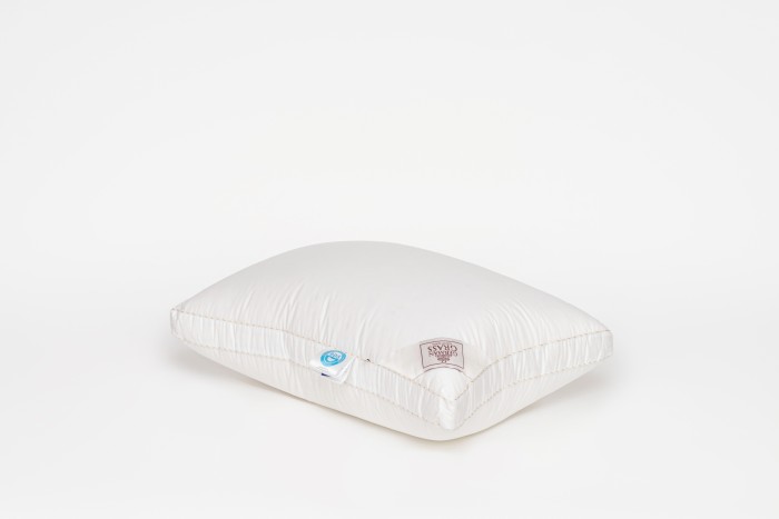 Подушка KING DOWN GRASS трехкамерная 3D средняя с бортиком 50х68