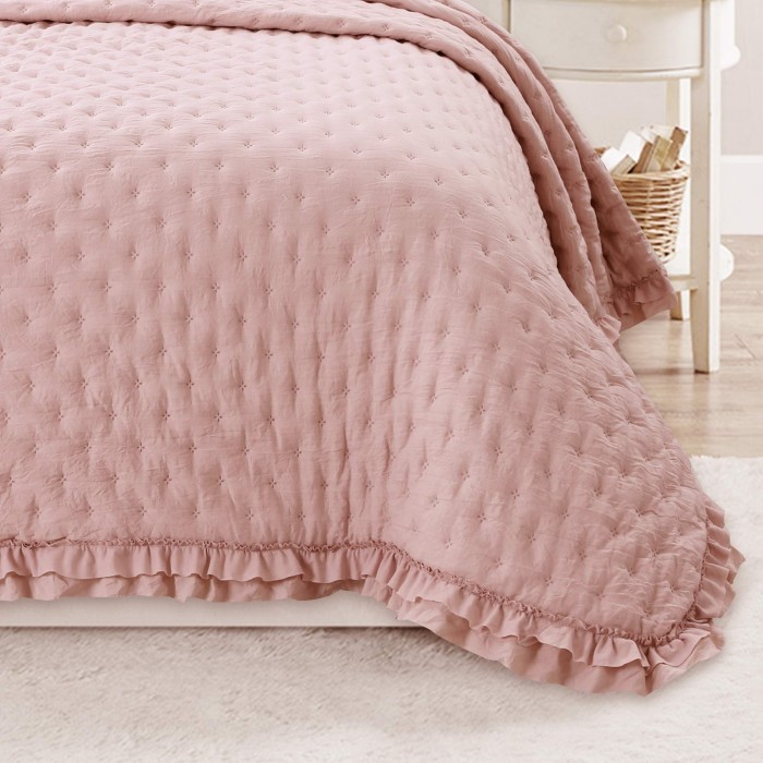 Фрау (пудра) Покрывало 230х250