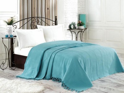 Покрывала Турция NICE BED SPREAD BLUE-220x240