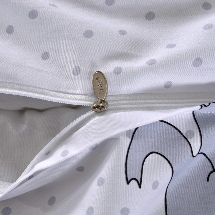 Слон (голубой) Комплект постельного белья детский