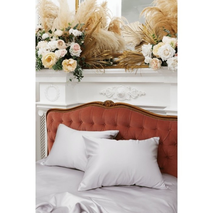 Простыня SILVERY GREY GRASS 260х280