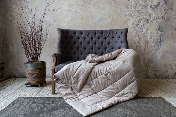 Одеяло ALMOND WOOL GRASS теплое 160х220