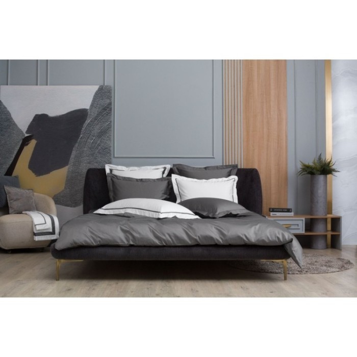 Наволочки с узкой отделкой Alpine Graphite Allure Grass 50х90 (2шт)