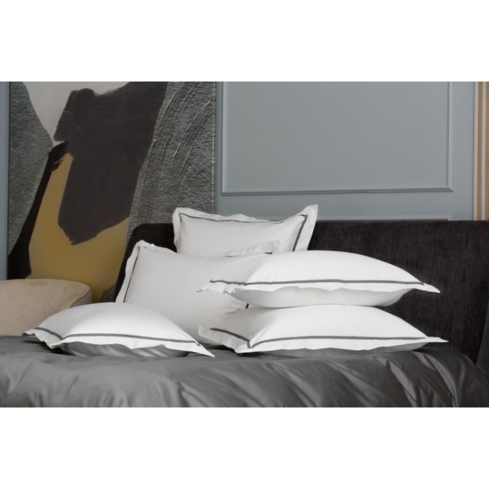 Наволочки с узкой отделкой Alpine Graphite Allure Grass 50х90 (2шт)