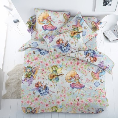 Комплект постельного белья Детский Поплин DL-34 &quot;Волшебницы&quot; 1.5 спальный