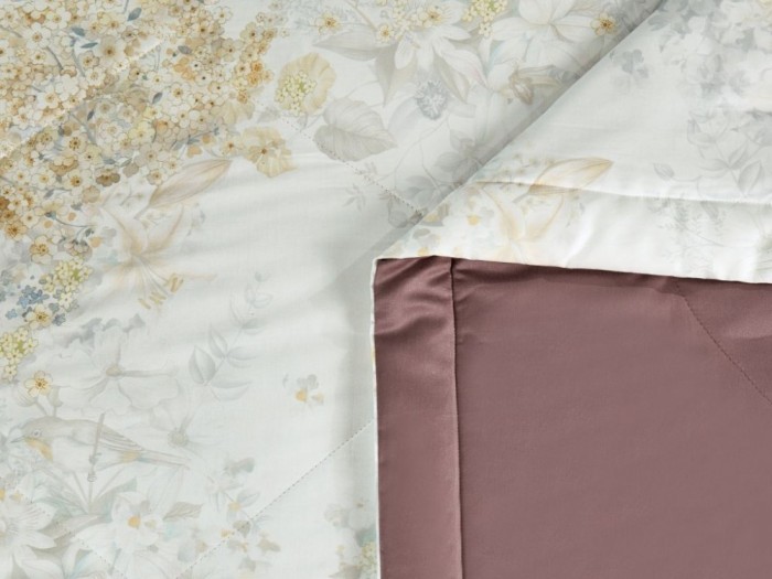 Комплект 1,5-спальный с летним одеялом из фланели-тенсел 160х220 см, 2185-OSPS