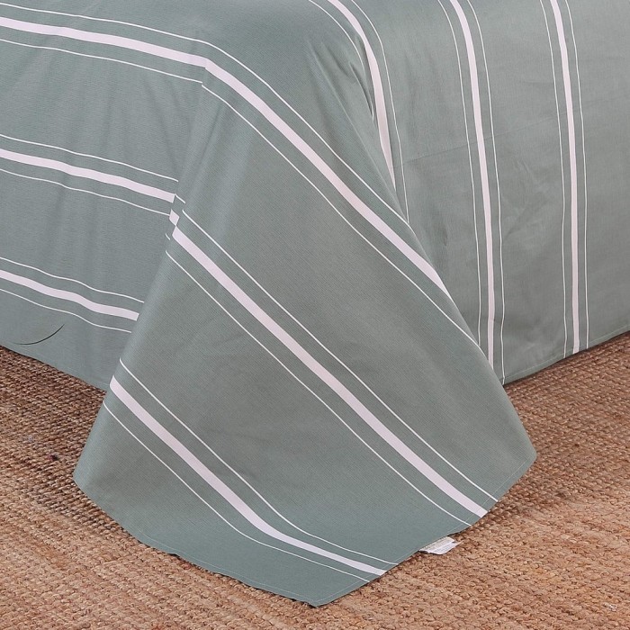 Артур (зеленый) Комплект постельного белья сатин 1.6