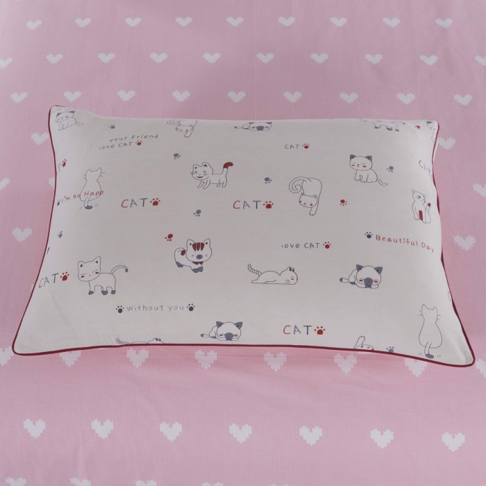 Cat (розовая) Комплект постельного белья детский