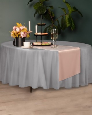 Серенити серая Скатерть круглая 160см