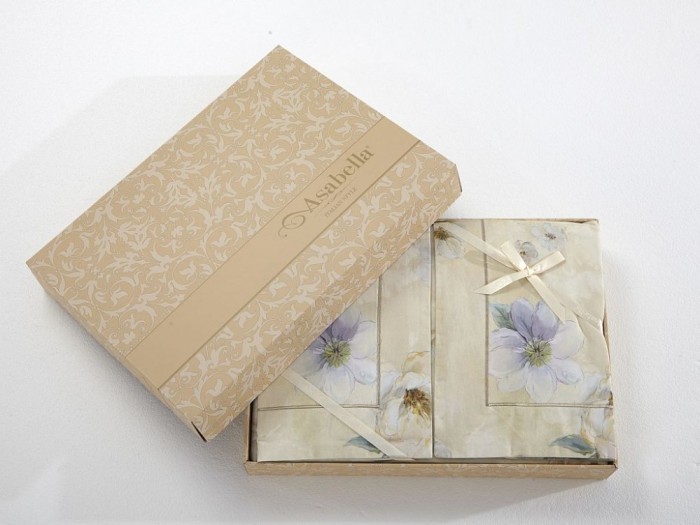 Постельное белье Asabella Евро фланель, 2287-6