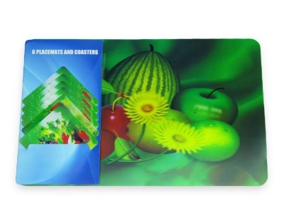 Набор пластиковых салфеток 3D 10010-25