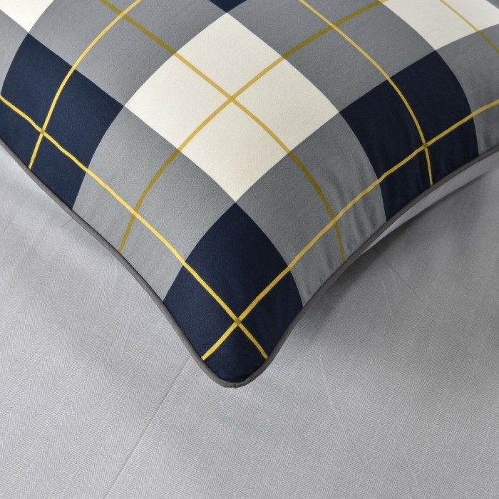 Гамлет (серый) Комплект постельного белья сатин 1.6