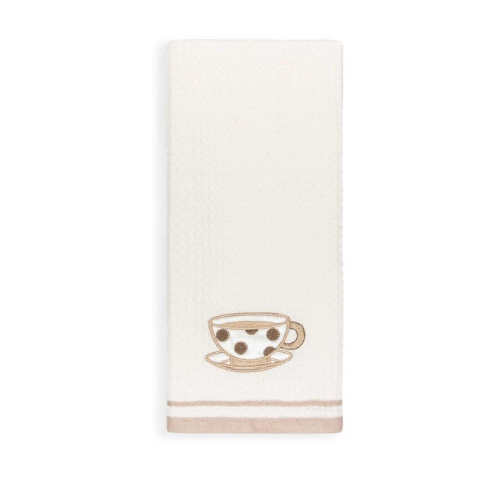 Набор Кухонных Полотенец Arya 40X60 2 Пр. Tea Time 2 Кремово-Бежевый