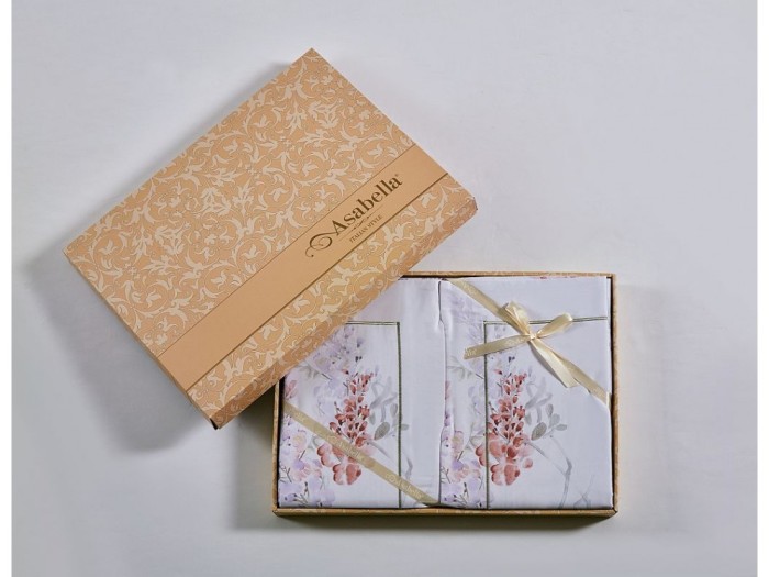 Комплект постельного белья Евро, египетский хлопок Premium 2369-6 