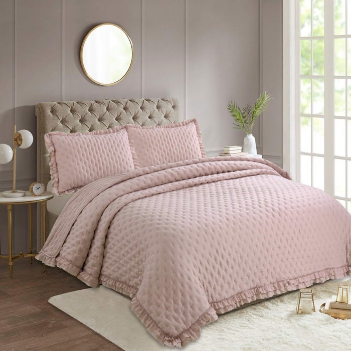 Фрау (пепел роза) Покрывало 230х250