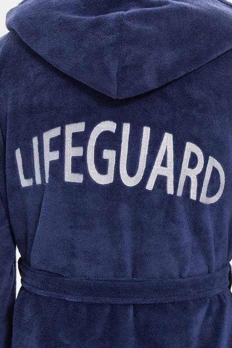 Махровый халат из бамбука Lifeguard (PM France 949) джинс