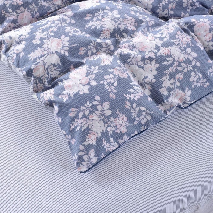 Гретель (синяя) Комплект постельного белья сатин 7Е