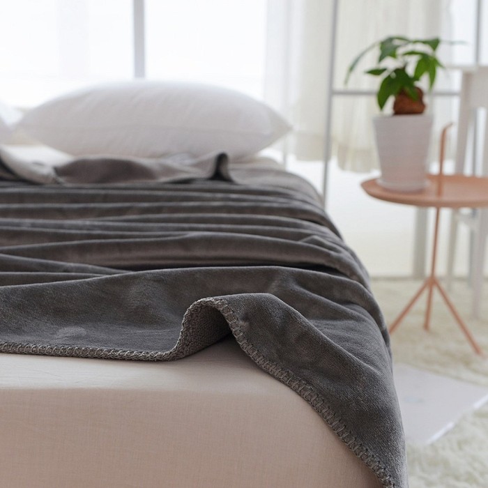 София (серая) Покрывало 160х220